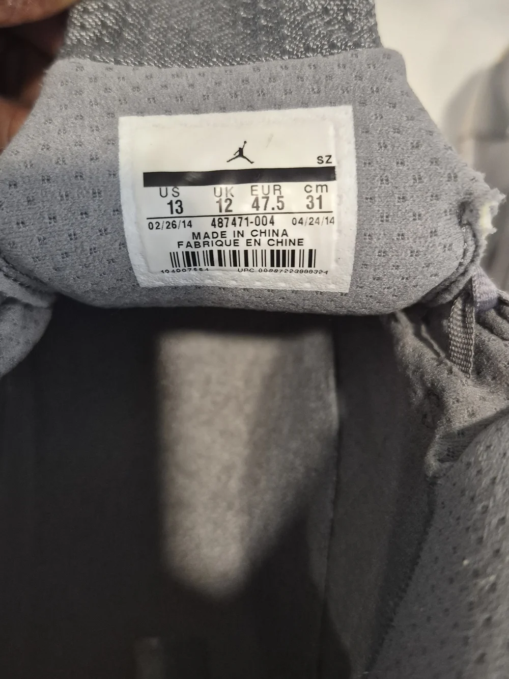 Jordan athletic sneakers